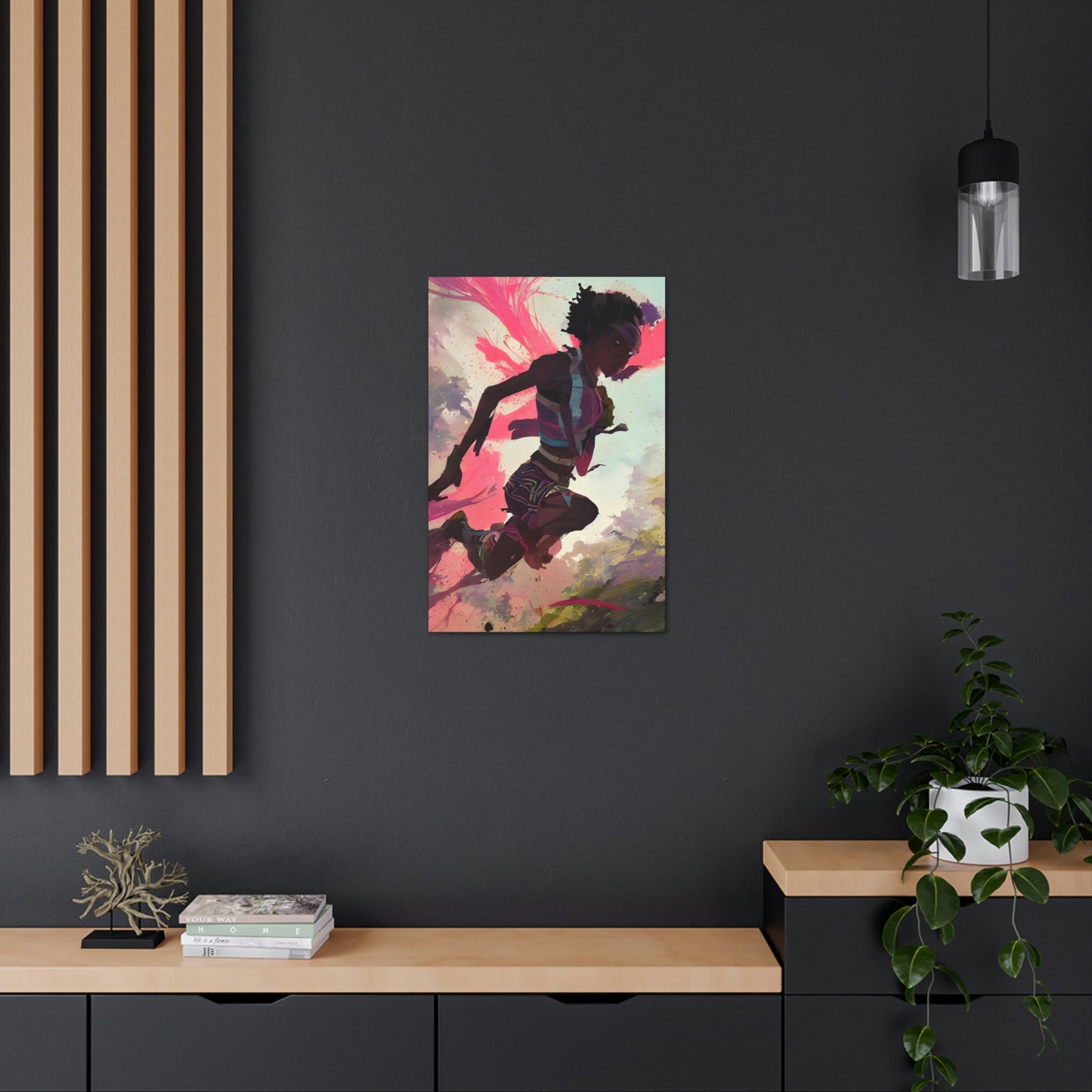 Everyone Outdoors - Running #05 (Gallery Wrapped Canvas)