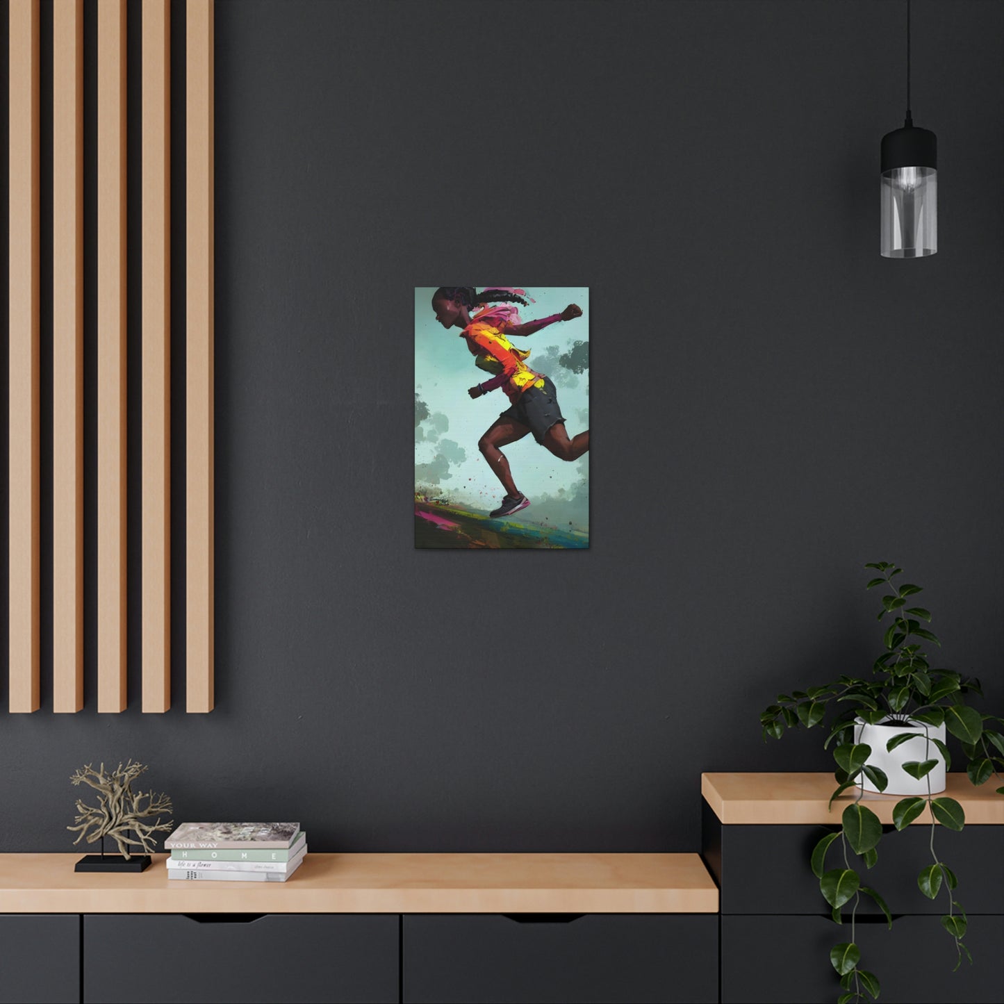 Everyone Outdoors - Running #06 (Gallery Wrapped Canvas)