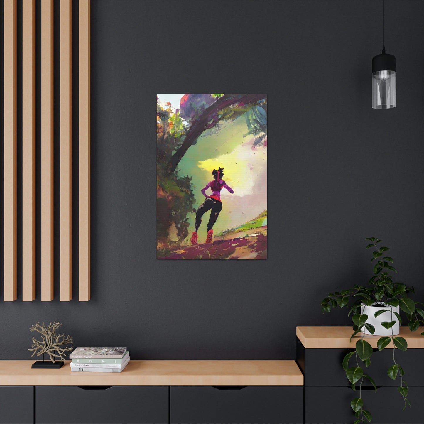 Everyone Outdoors - Running #08 (Gallery Wrapped Canvas)