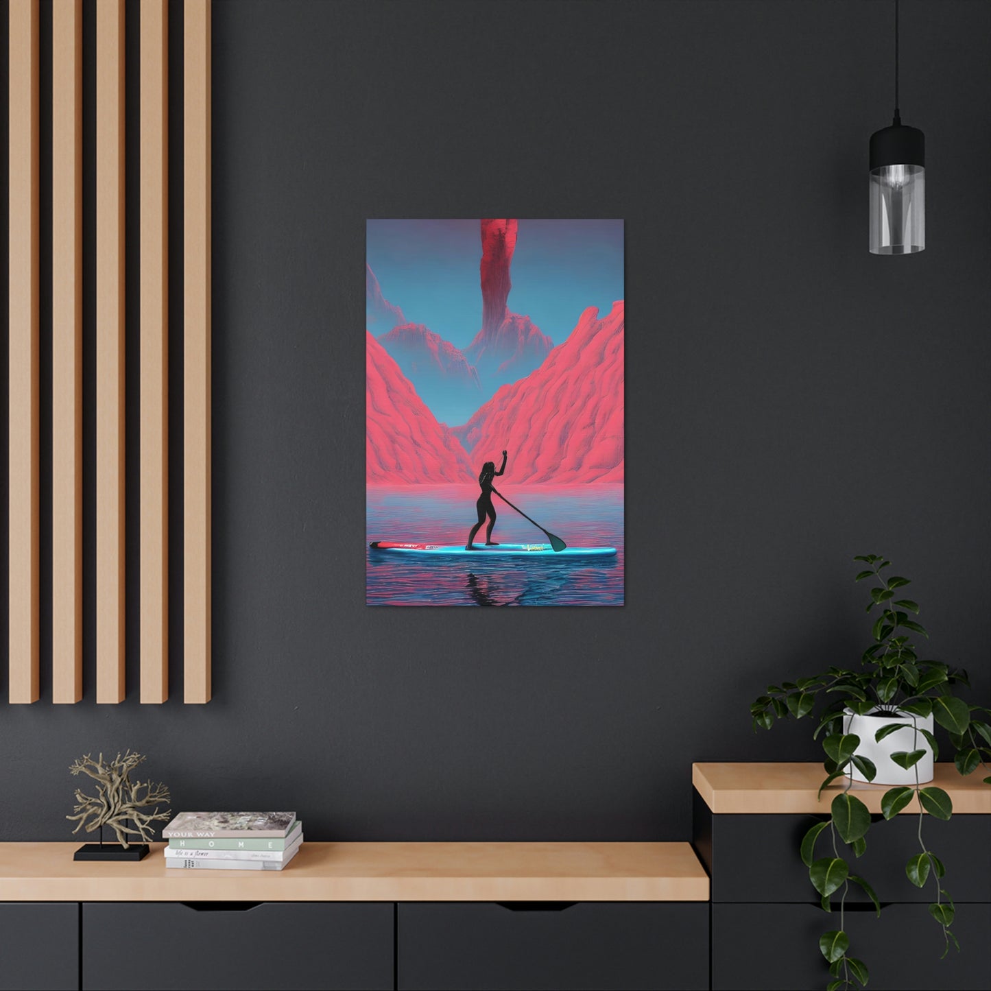 Everyone Outdoors - SUPing #01 (Gallery Wrapped Canvas)