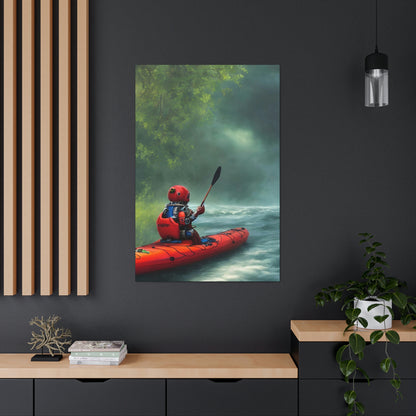 Automaton Kayaking #02 (Gallery Wrapped Canvas)