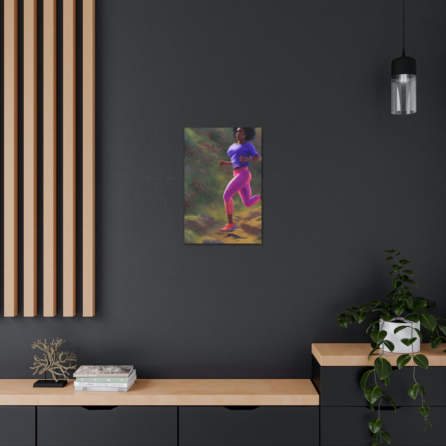 Everyone Outdoors - Running #10 (Gallery Wrapped Canvas)