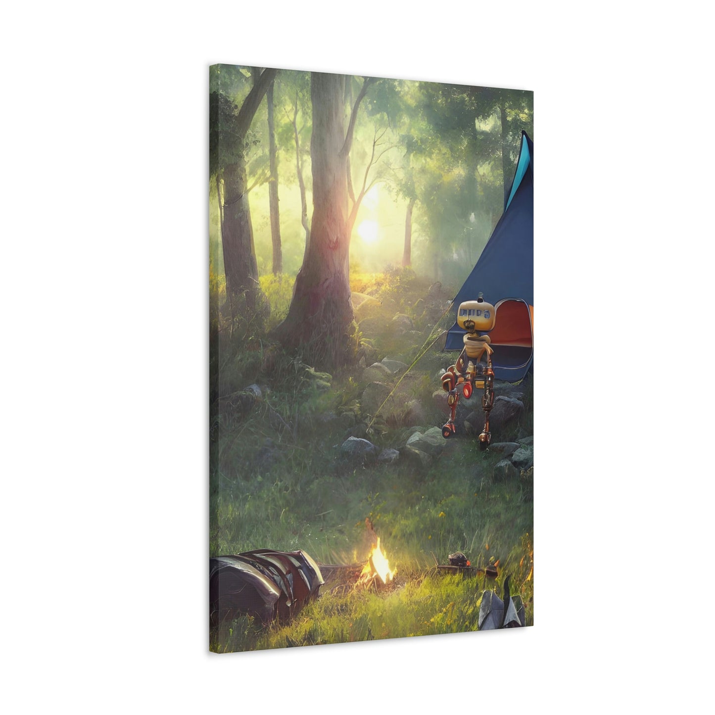 Automaton Camping #02 (Gallery Wrapped Canvas)