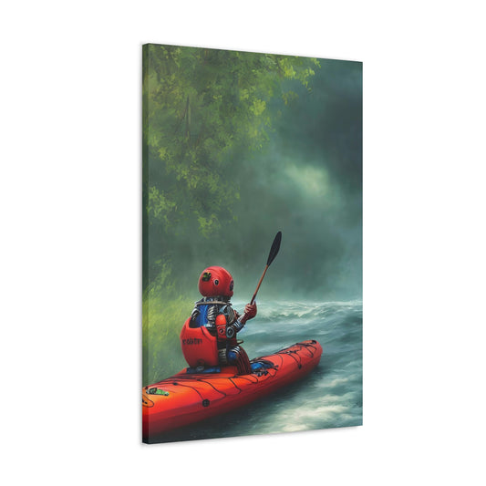 Automaton Kayaking #02 (Gallery Wrapped Canvas)