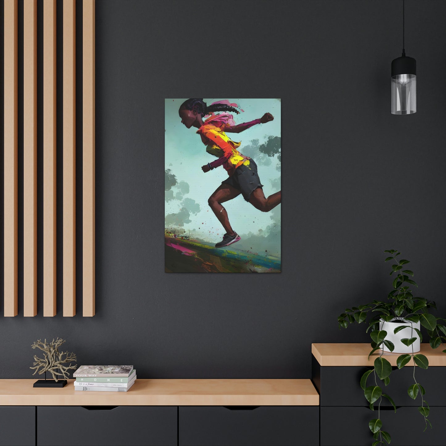 Everyone Outdoors - Running #06 (Gallery Wrapped Canvas)