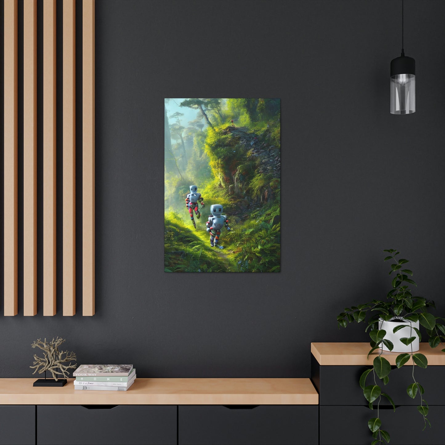 Automaton Trail Running #01 (Gallery Wrapped Canvas)