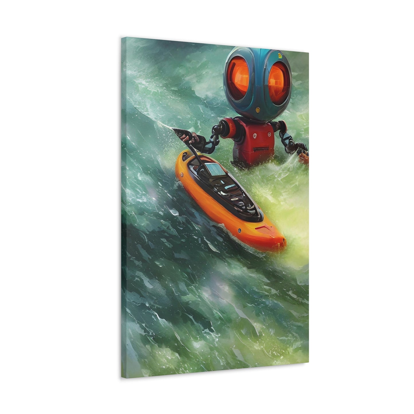 Automaton Kayaking #03 (Gallery Wrapped Canvas)