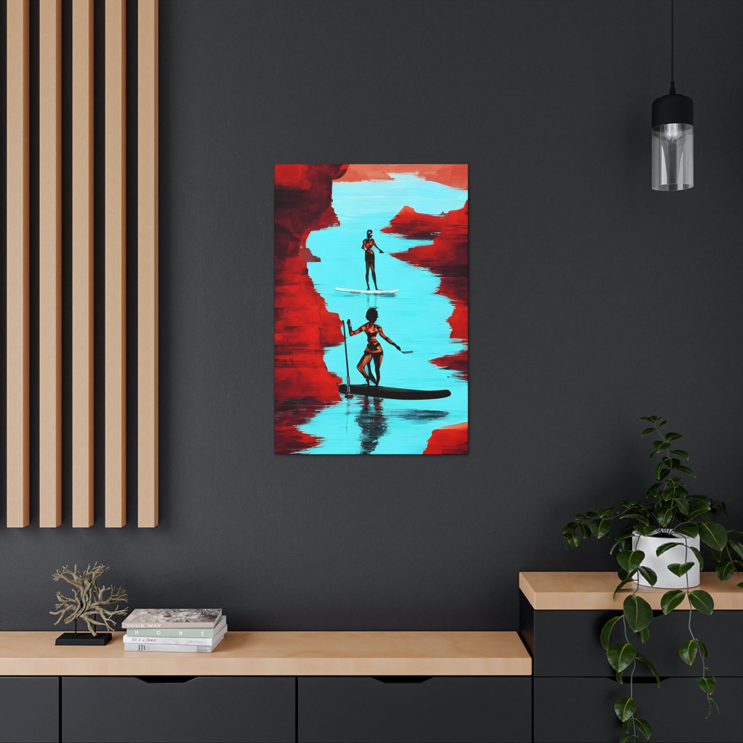 Everyone Outdoors - SUPing #02 (Gallery Wrapped Canvas)