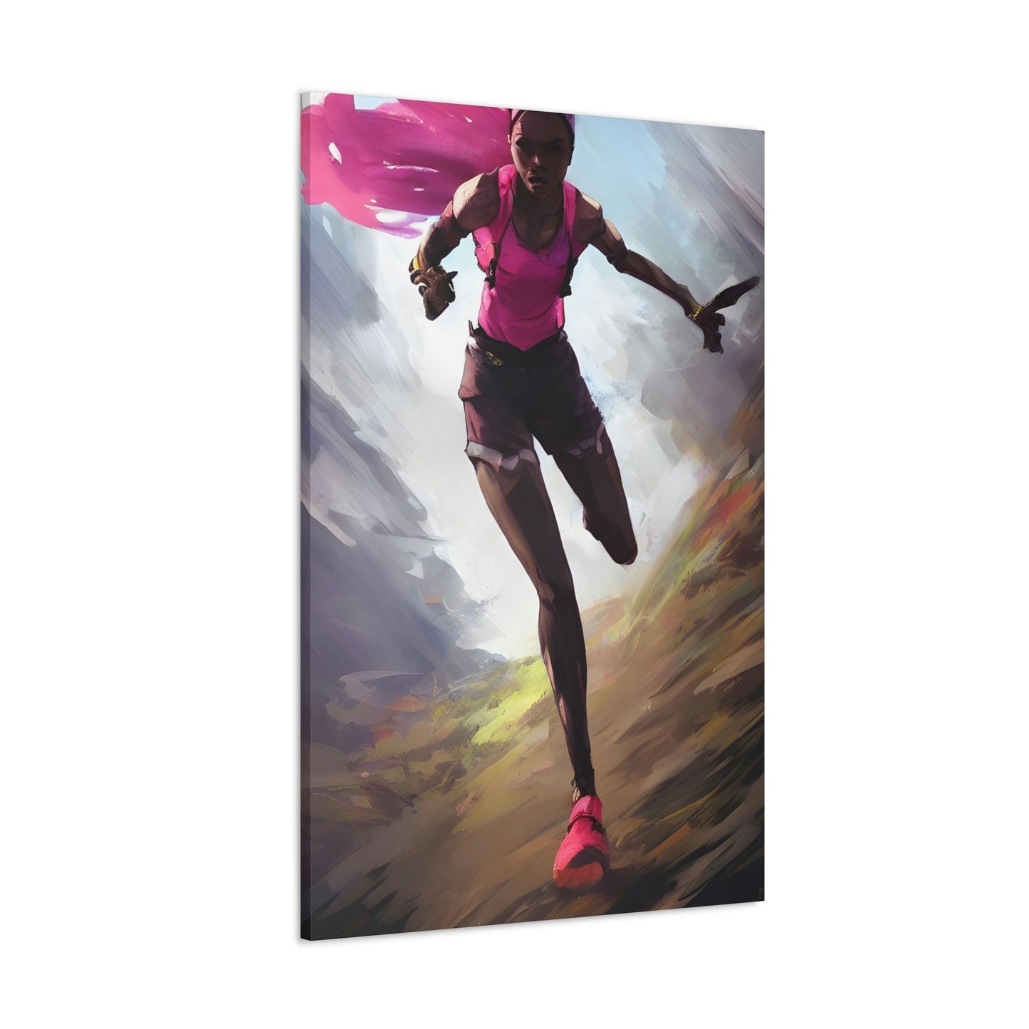 Everyone Outdoors - Running #03 (Gallery Wrapped Canvas)