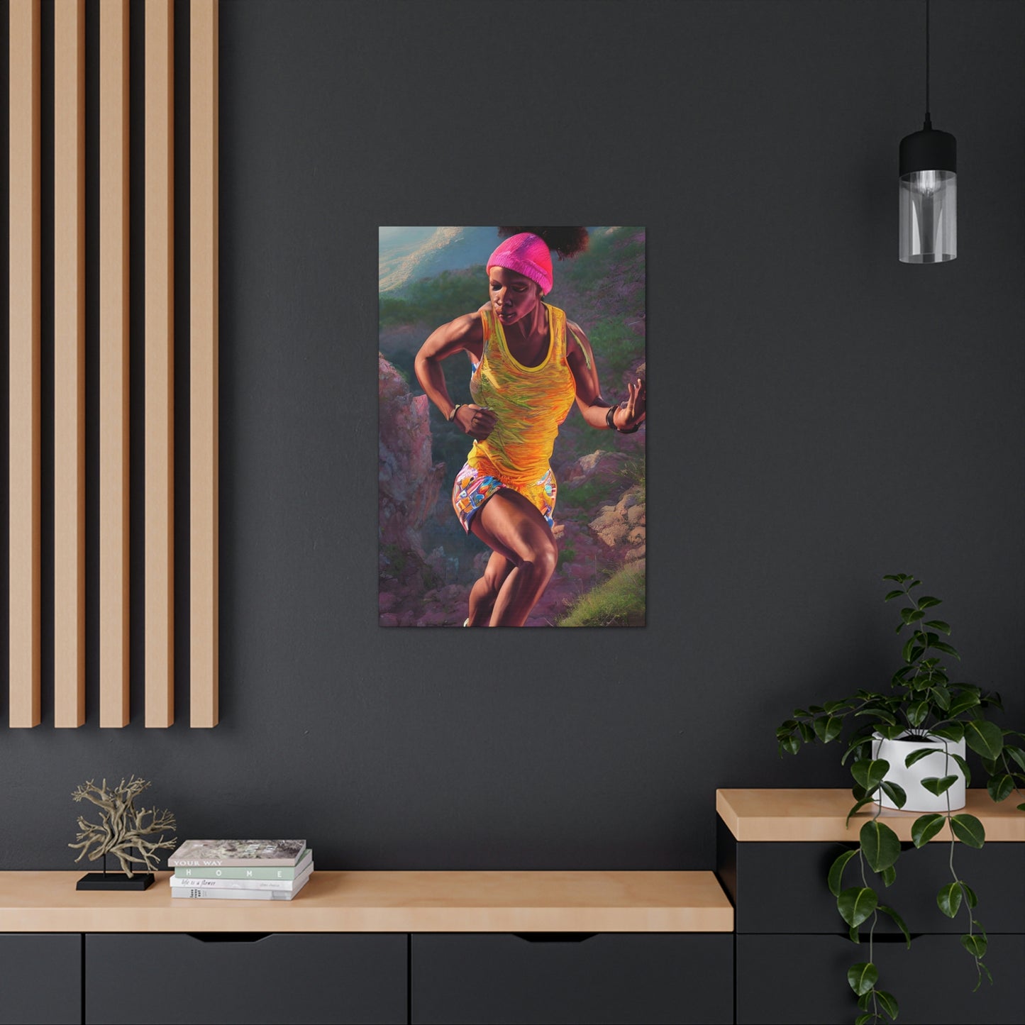 Everyone Outdoors - Running #09 (Gallery Wrapped Canvas)