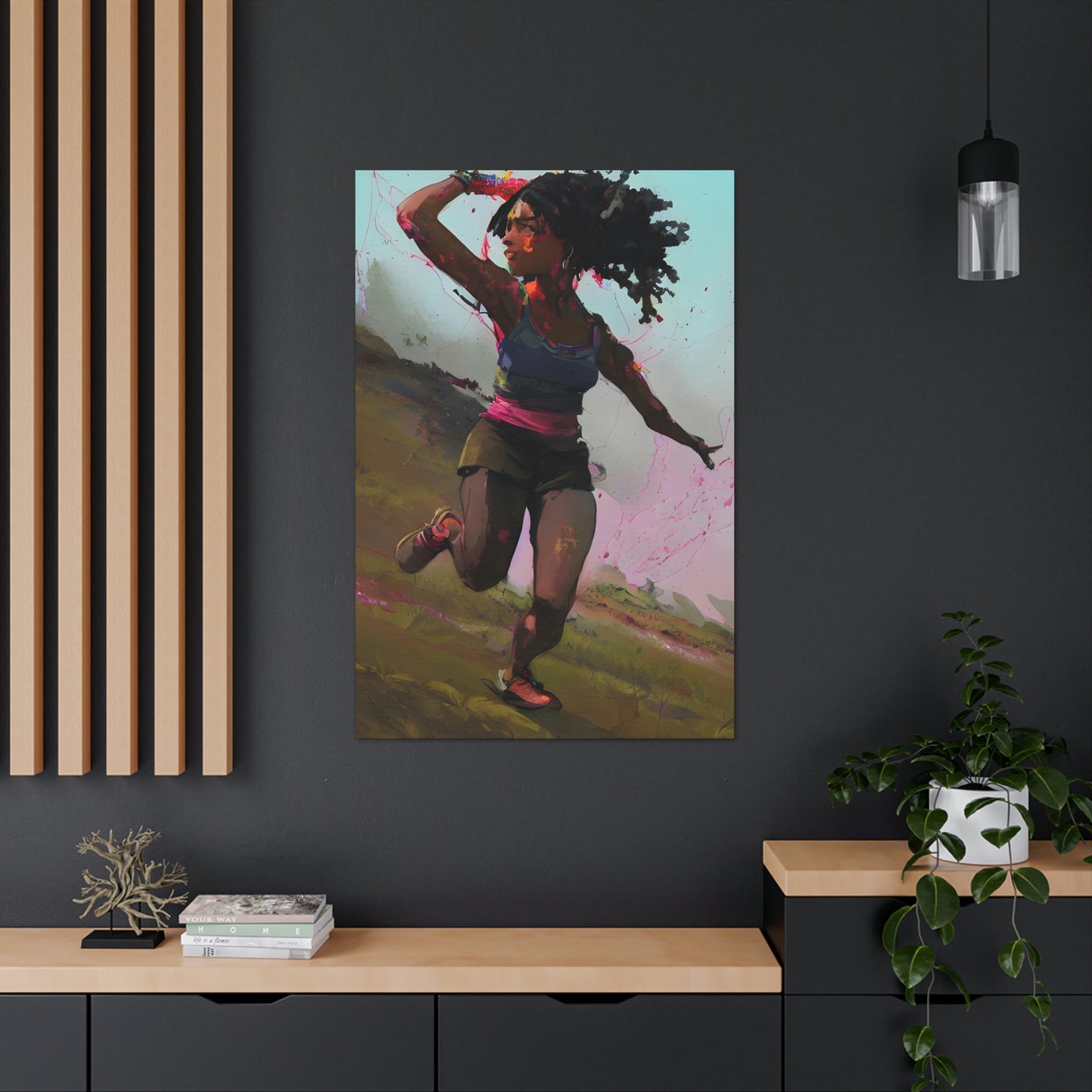 Everyone Outdoors - Running #07 (Gallery Wrapped Canvas)