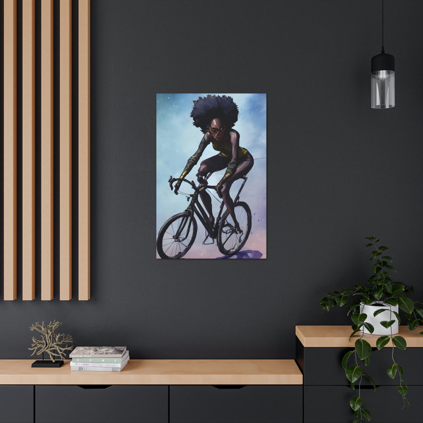 Everyone Outdoors - Cycling #01 (Gallery Wrapped Canvas)