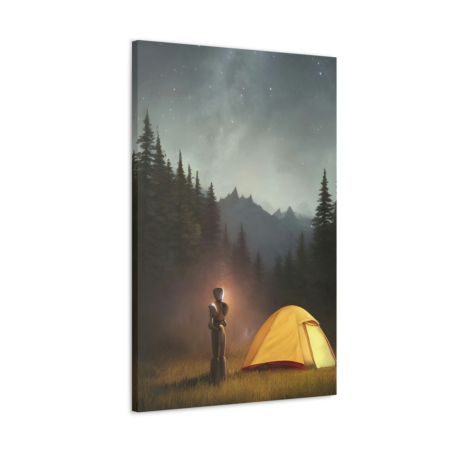 Automaton Camping #08 (Gallery Wrapped Canvas)