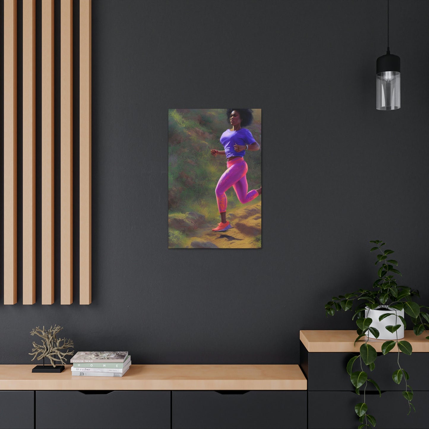 Everyone Outdoors - Running #10 (Gallery Wrapped Canvas)