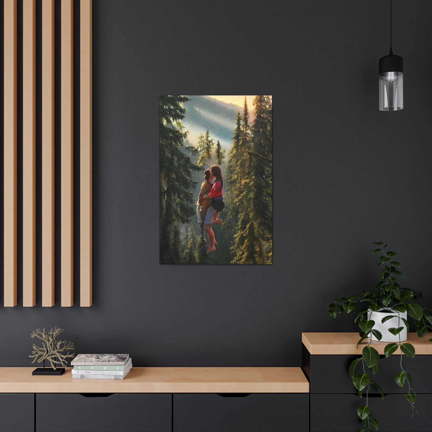 Everyone Outdoors - Hiking Affection #01 (Gallery Wrapped Canvas)