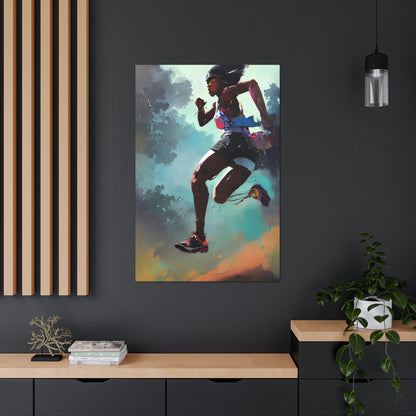 Everyone Outdoors - Running #02 (Gallery Wrapped Canvas)