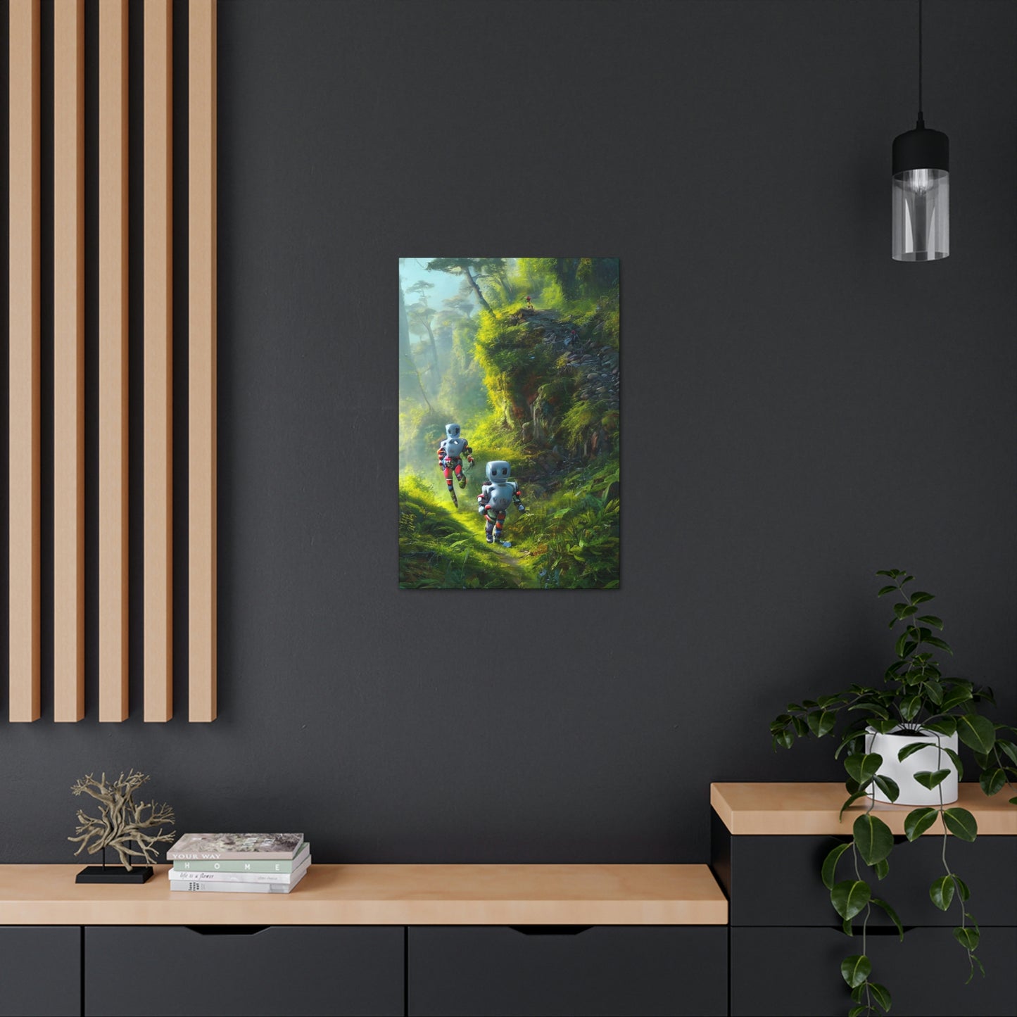 Automaton Trail Running #01 (Gallery Wrapped Canvas)