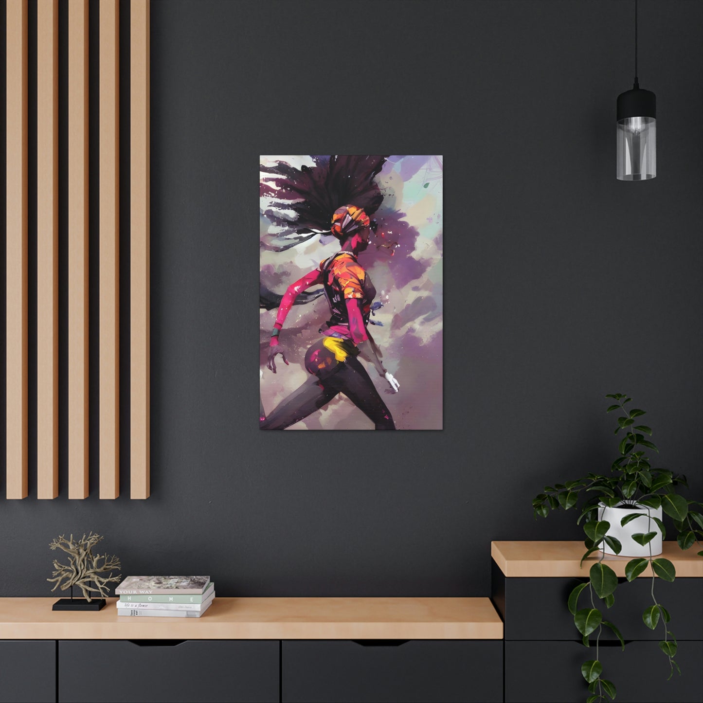 Everyone Outdoors - Running #04 (Gallery Wrapped Canvas)