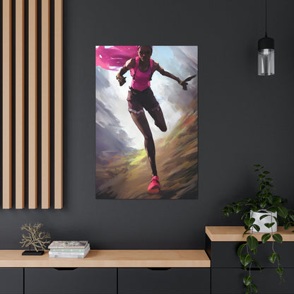 Everyone Outdoors - Running #03 (Gallery Wrapped Canvas)