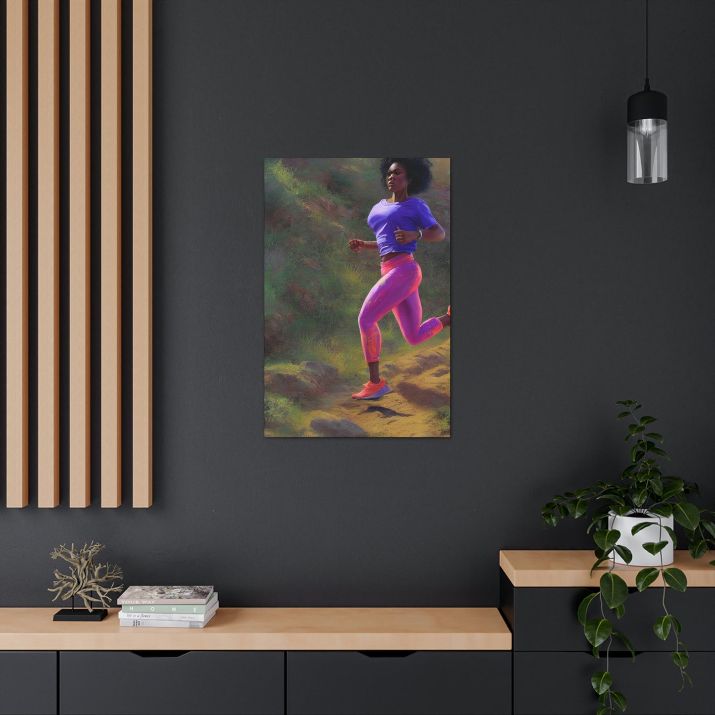 Everyone Outdoors - Running #10 (Gallery Wrapped Canvas)