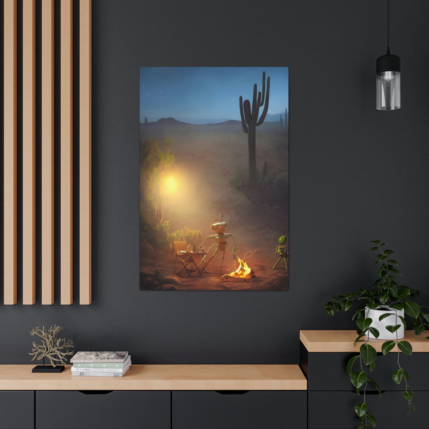 Automaton Camping #07 (Gallery Wrapped Canvas)