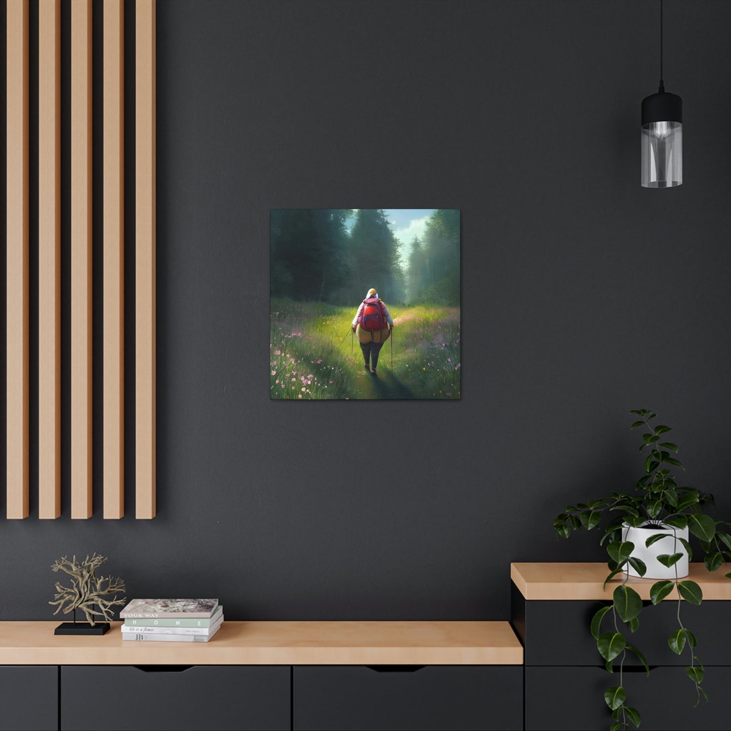 Everyone Outdoors - Hiking #01 (Gallery Wrapped Canvas)