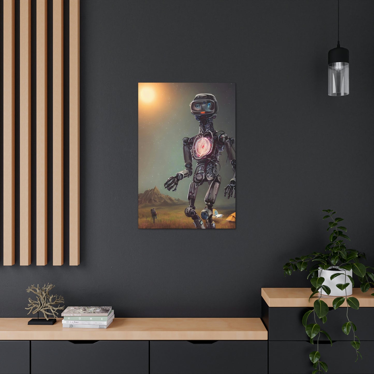 Automaton Camping #06 (Gallery Wrapped Canvas)