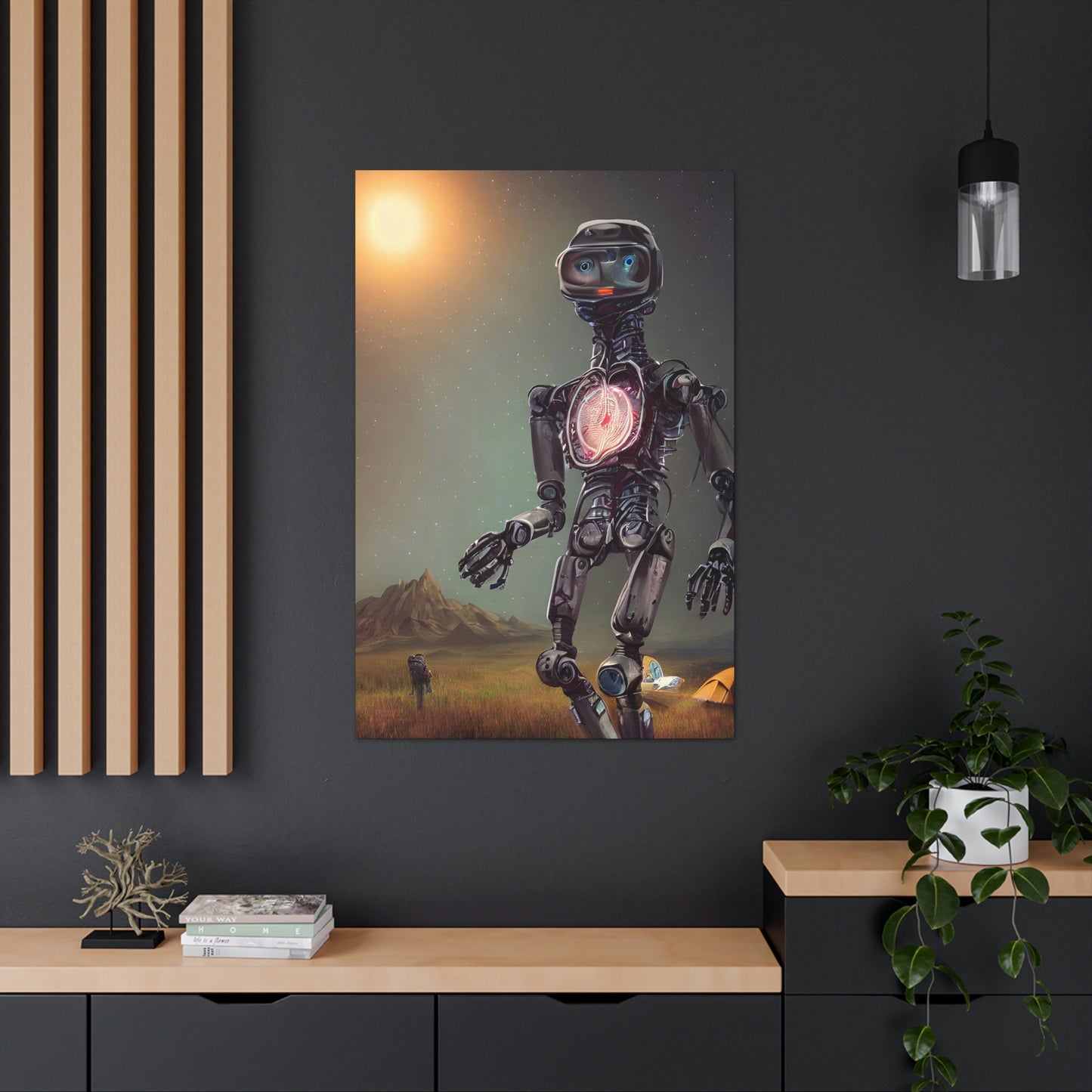 Automaton Camping #06 (Gallery Wrapped Canvas)