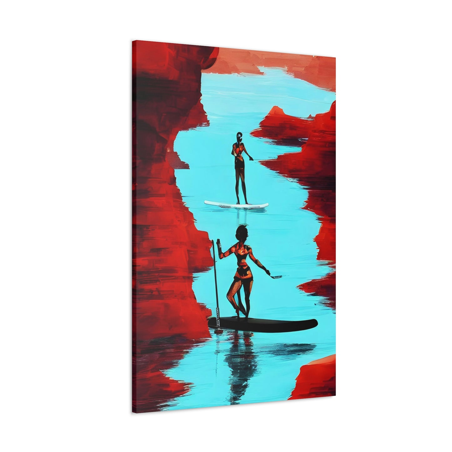 Everyone Outdoors - SUPing #02 (Gallery Wrapped Canvas)