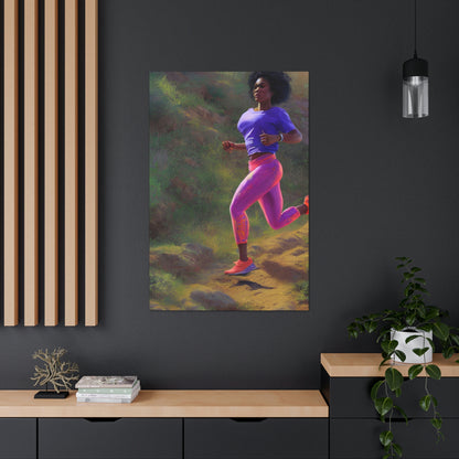 Everyone Outdoors - Running #10 (Gallery Wrapped Canvas)