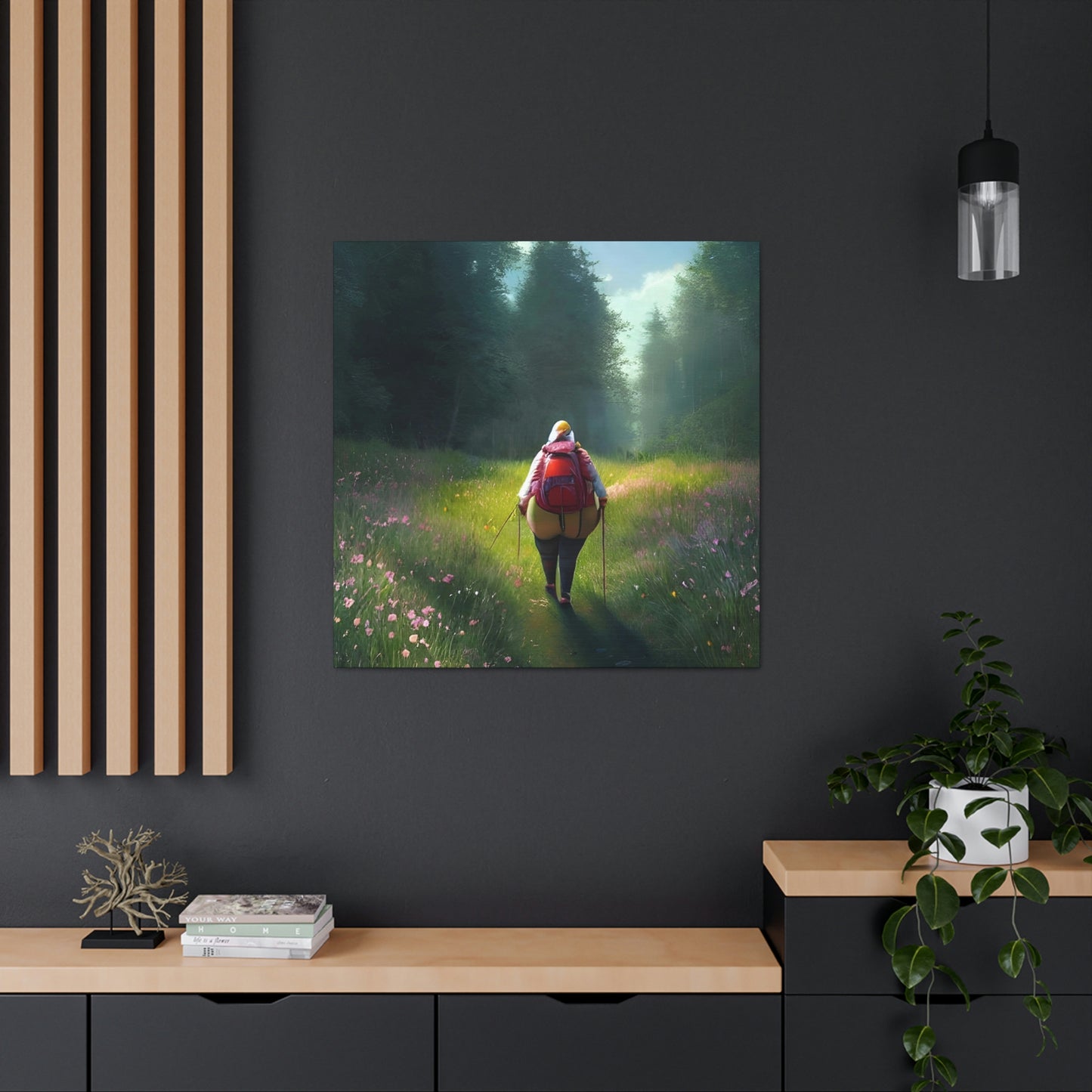 Everyone Outdoors - Hiking #01 (Gallery Wrapped Canvas)