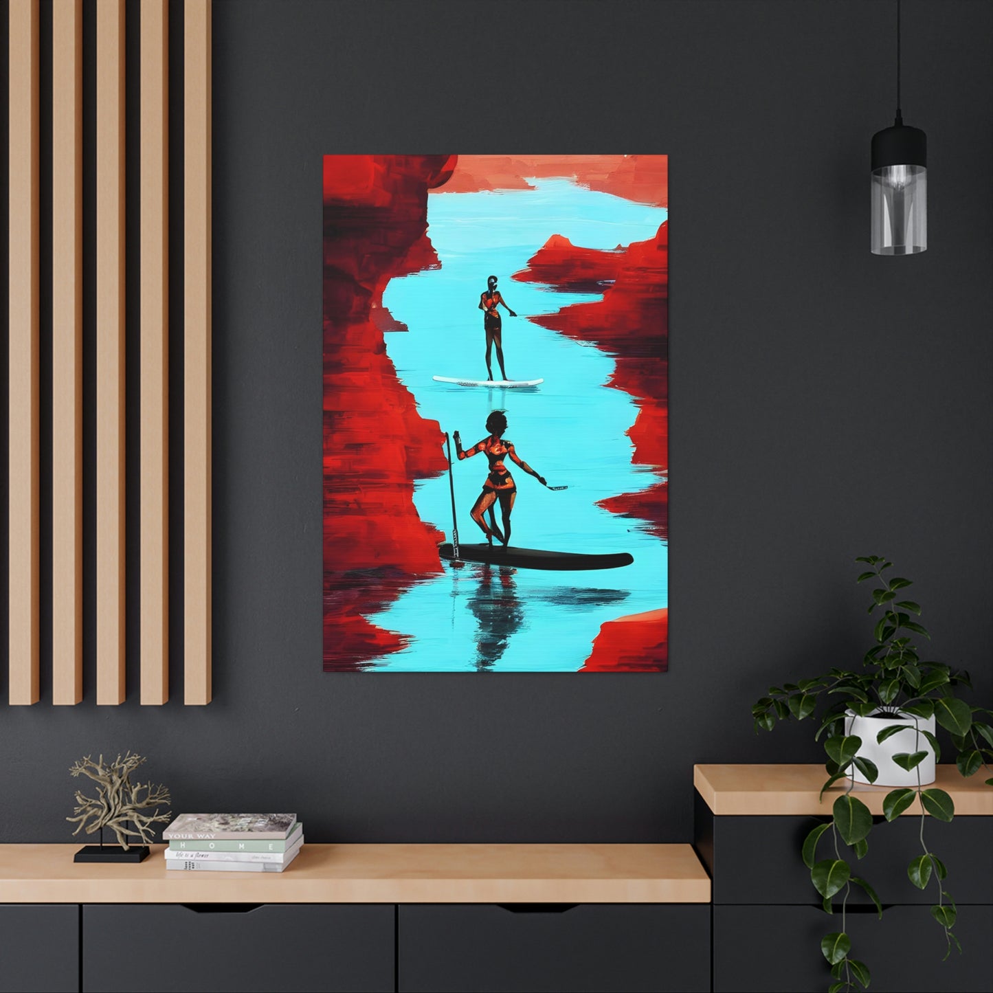 Everyone Outdoors - SUPing #02 (Gallery Wrapped Canvas)