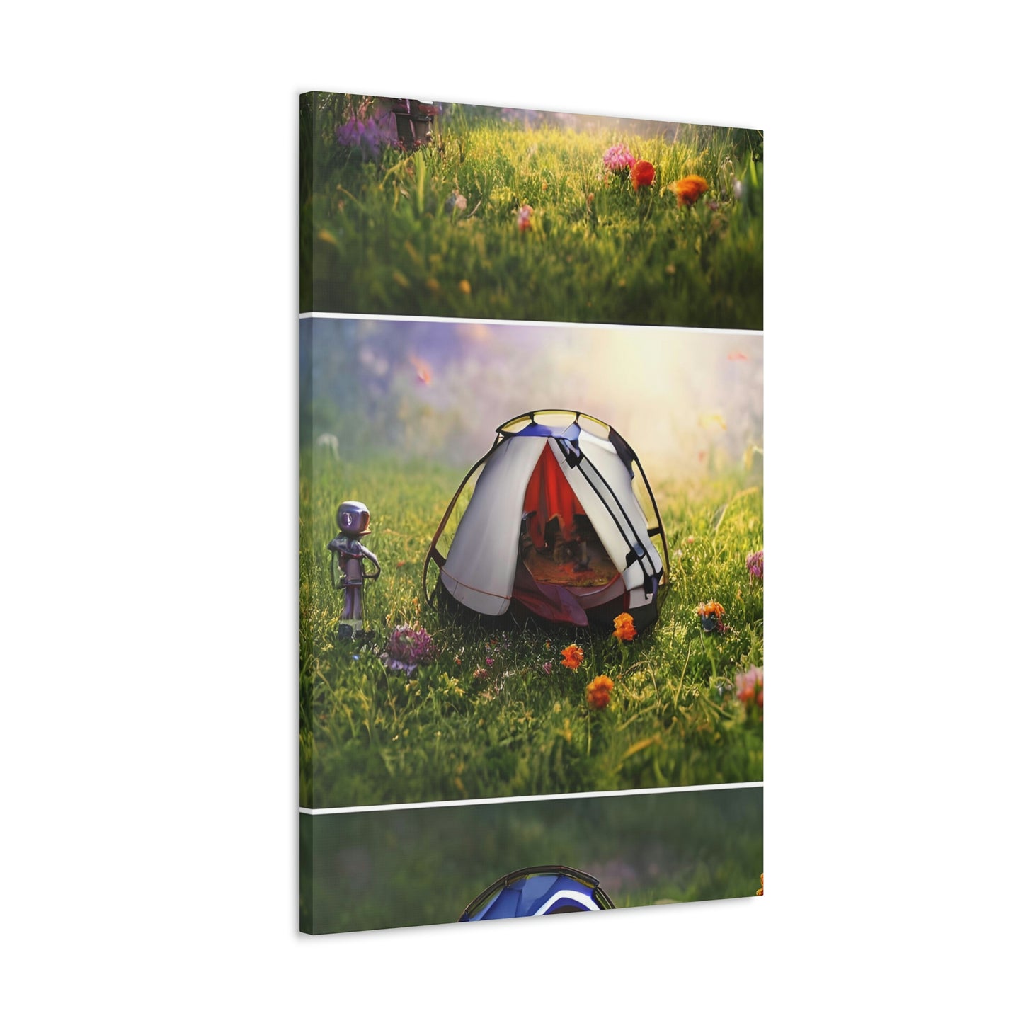 Automaton Camping #10 (Gallery Wrapped Canvas)