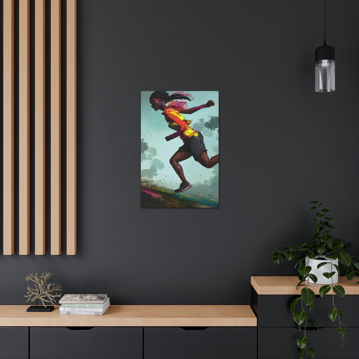 Everyone Outdoors - Running #06 (Gallery Wrapped Canvas)