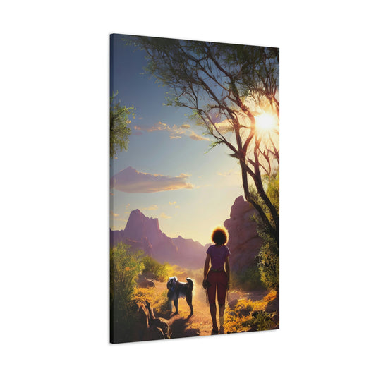 Everyone Outdoors - Hiking #08 (Gallery Wrapped Canvas)