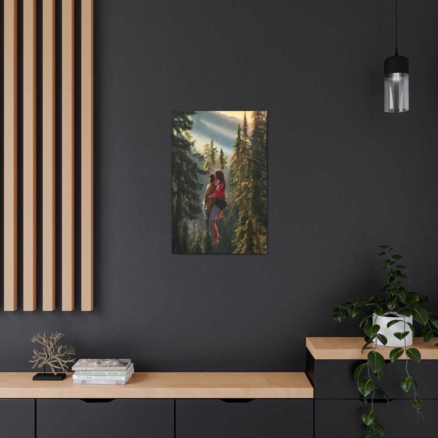 Everyone Outdoors - Hiking Affection #01 (Gallery Wrapped Canvas)