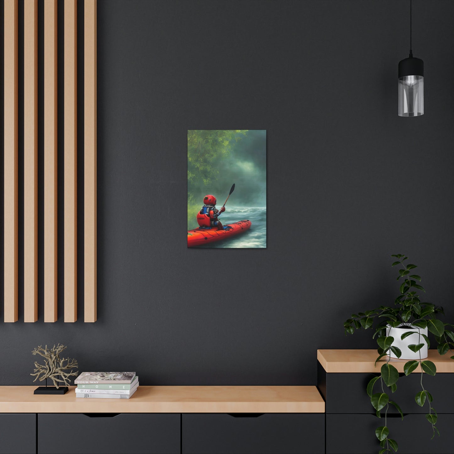 Automaton Kayaking #02 (Gallery Wrapped Canvas)