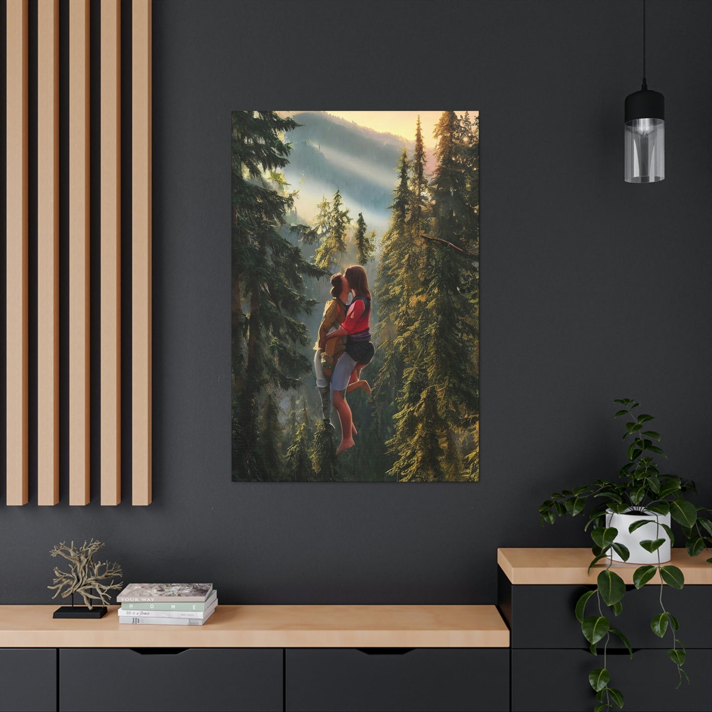 Everyone Outdoors - Hiking Affection #01 (Gallery Wrapped Canvas)