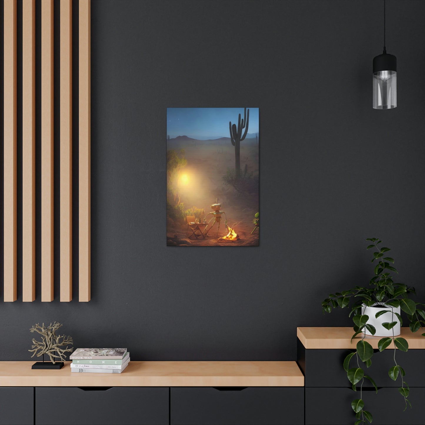 Automaton Camping #07 (Gallery Wrapped Canvas)