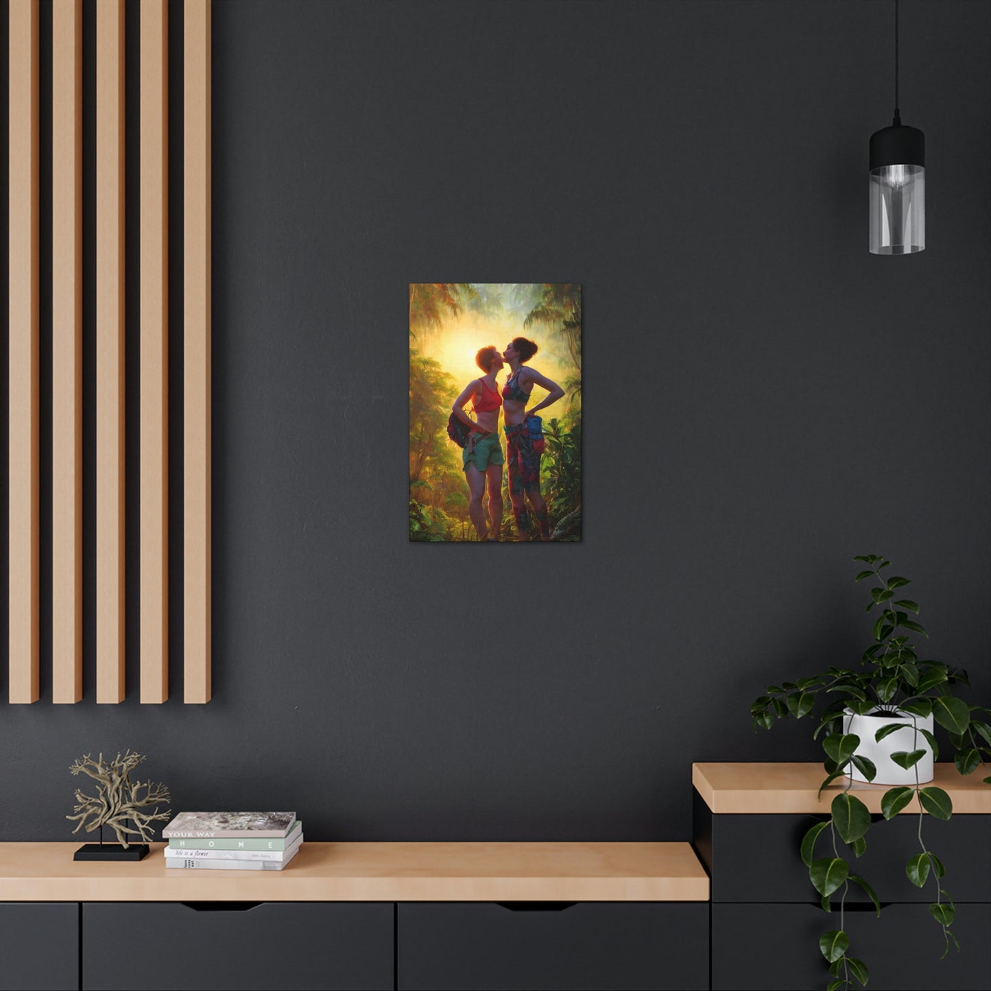 Everyone Outdoors - Hiking Affection #03 (Gallery Wrapped Canvas)