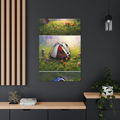 Automaton Camping #10 (Gallery Wrapped Canvas)