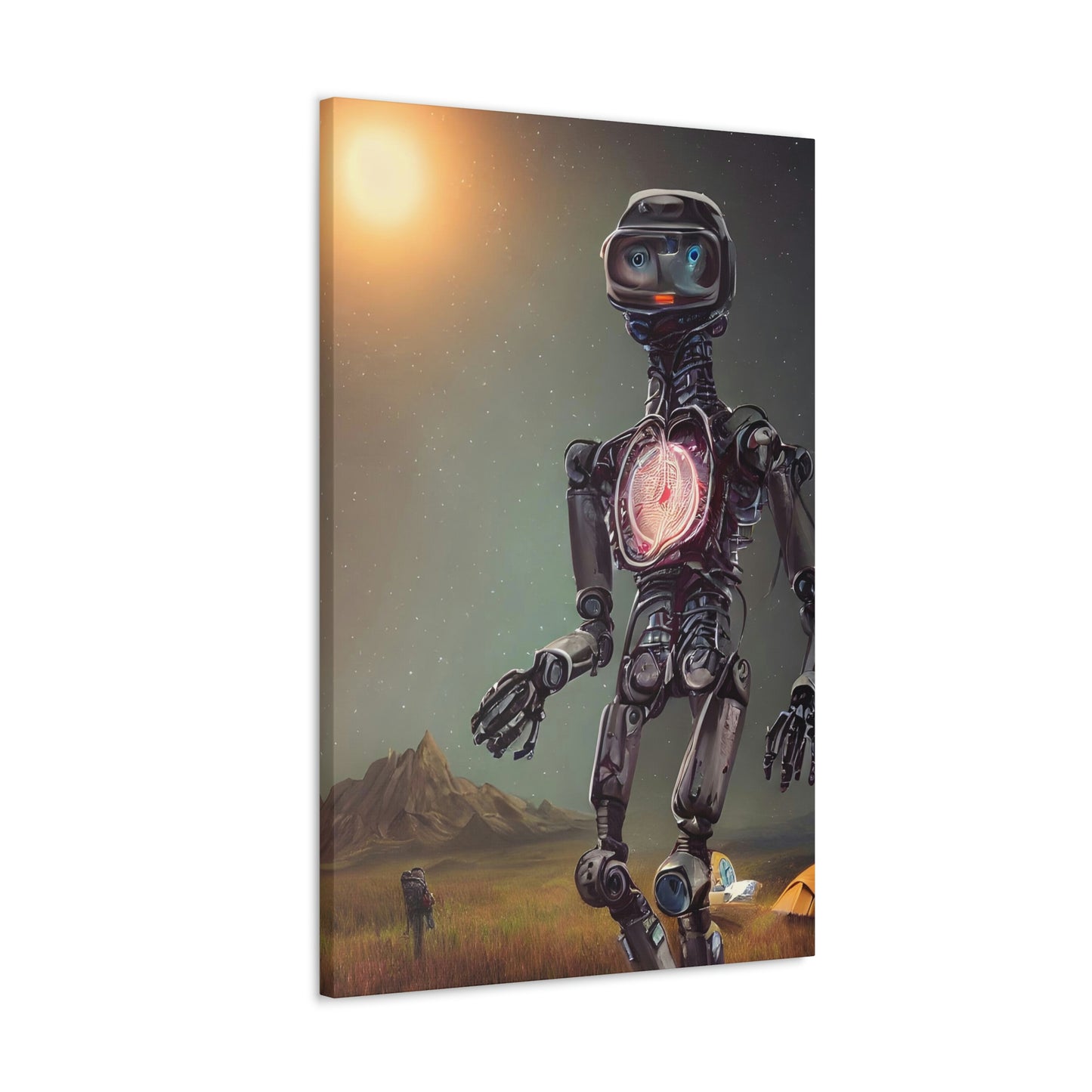 Automaton Camping #06 (Gallery Wrapped Canvas)