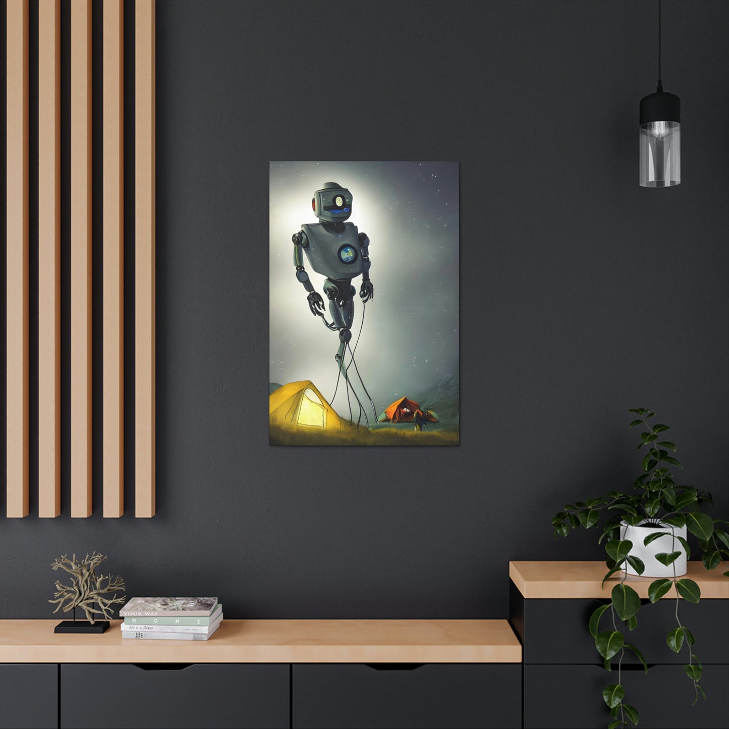 Automaton Camping #05 (Gallery Wrapped Canvas)