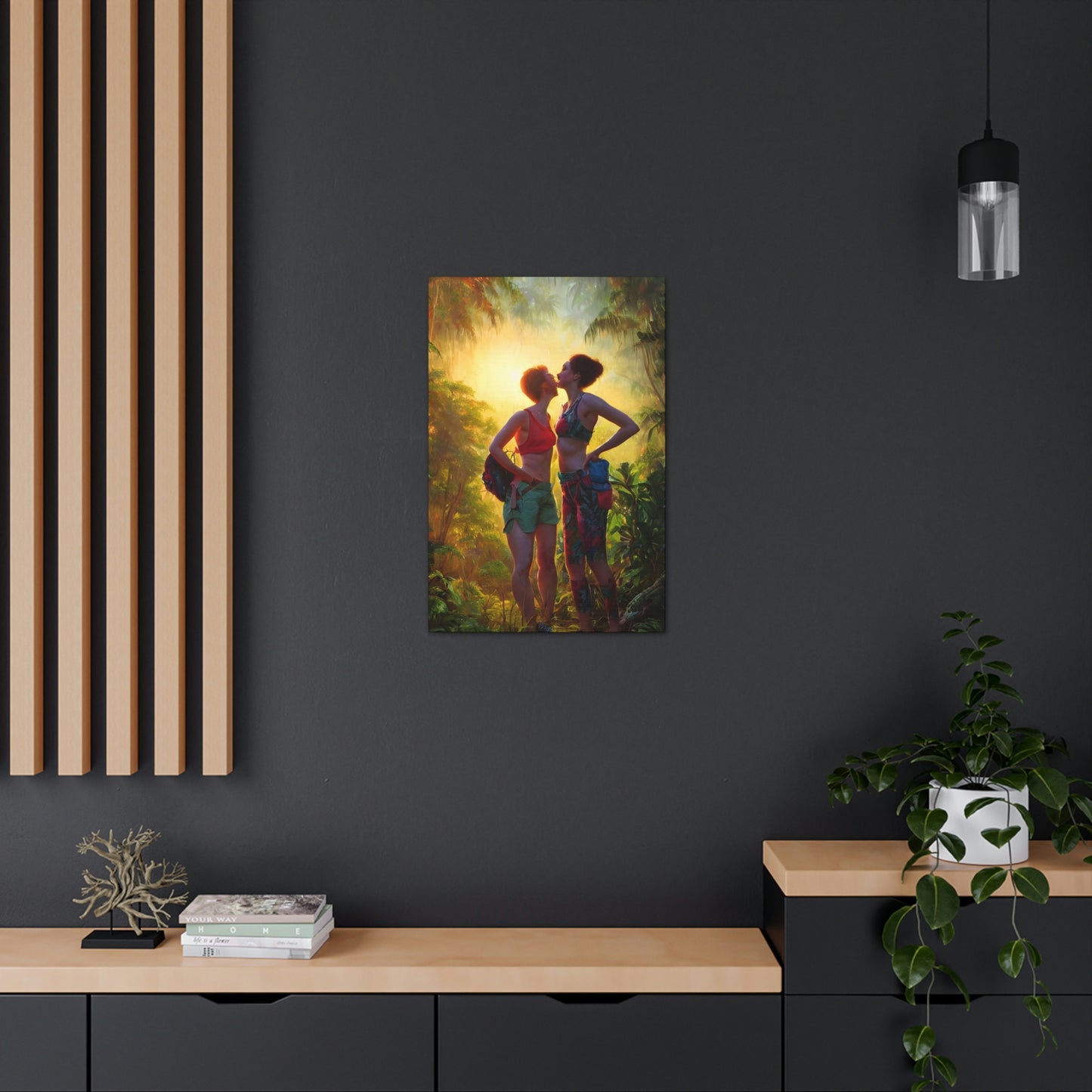 Everyone Outdoors - Hiking Affection #03 (Gallery Wrapped Canvas)