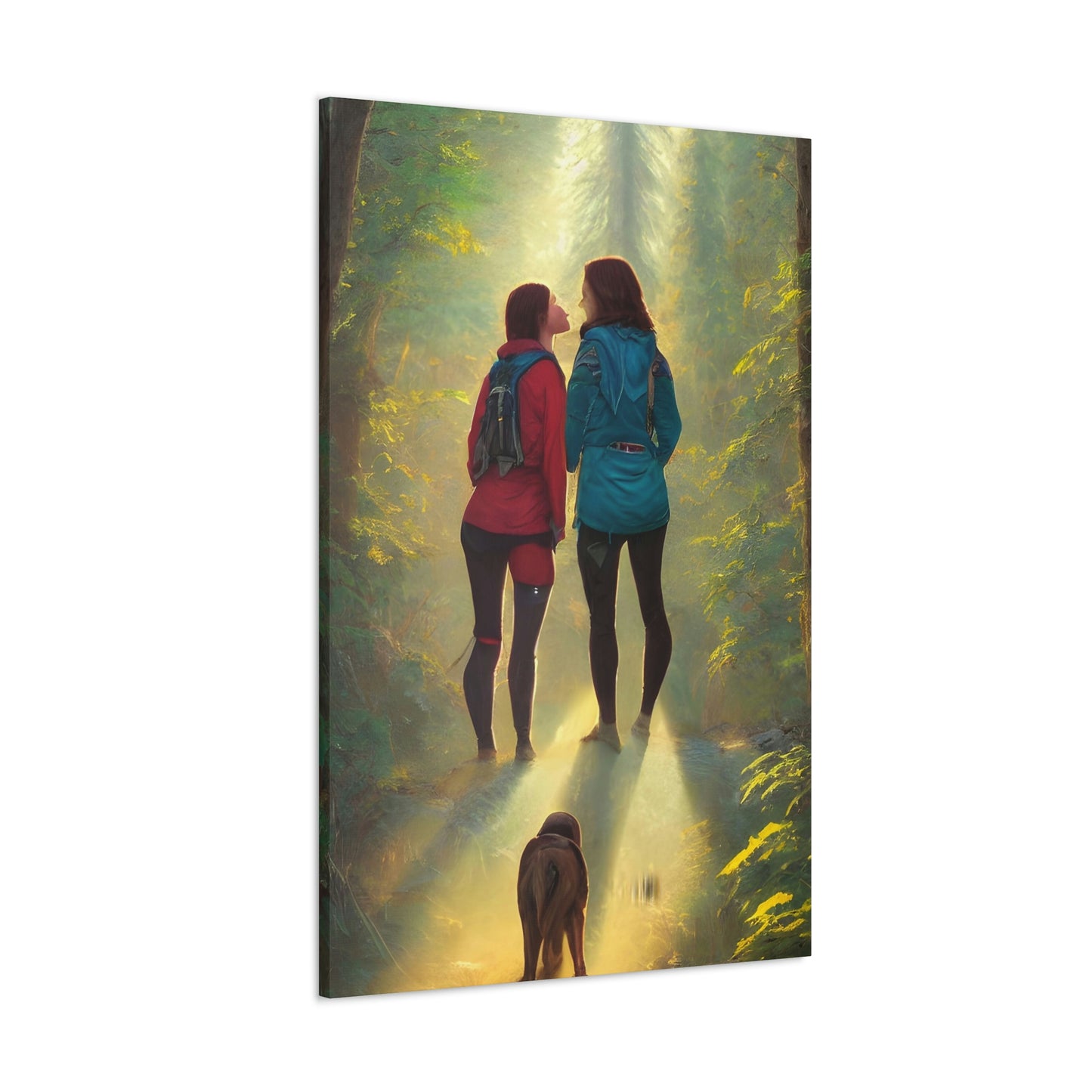 Everyone Outdoors - Hiking Affection #02 (Gallery Wrapped Canvas)