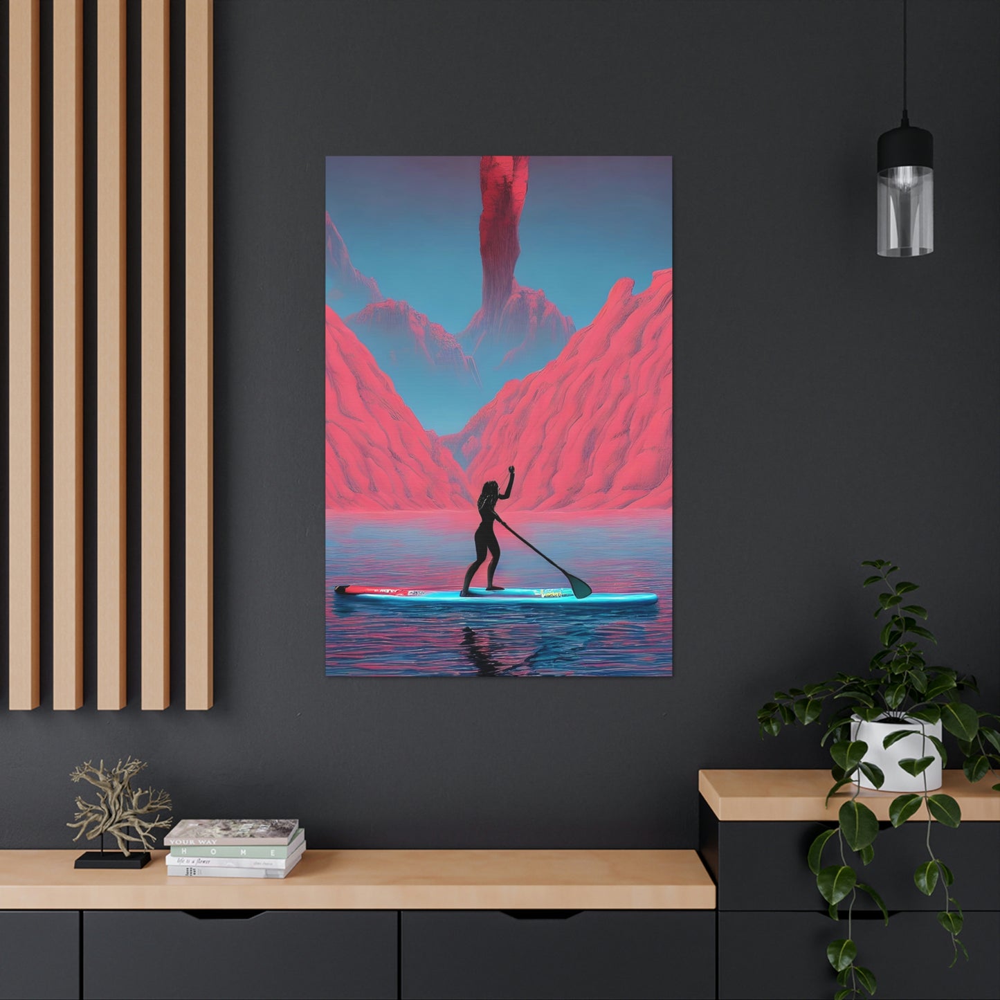 Everyone Outdoors - SUPing #01 (Gallery Wrapped Canvas)