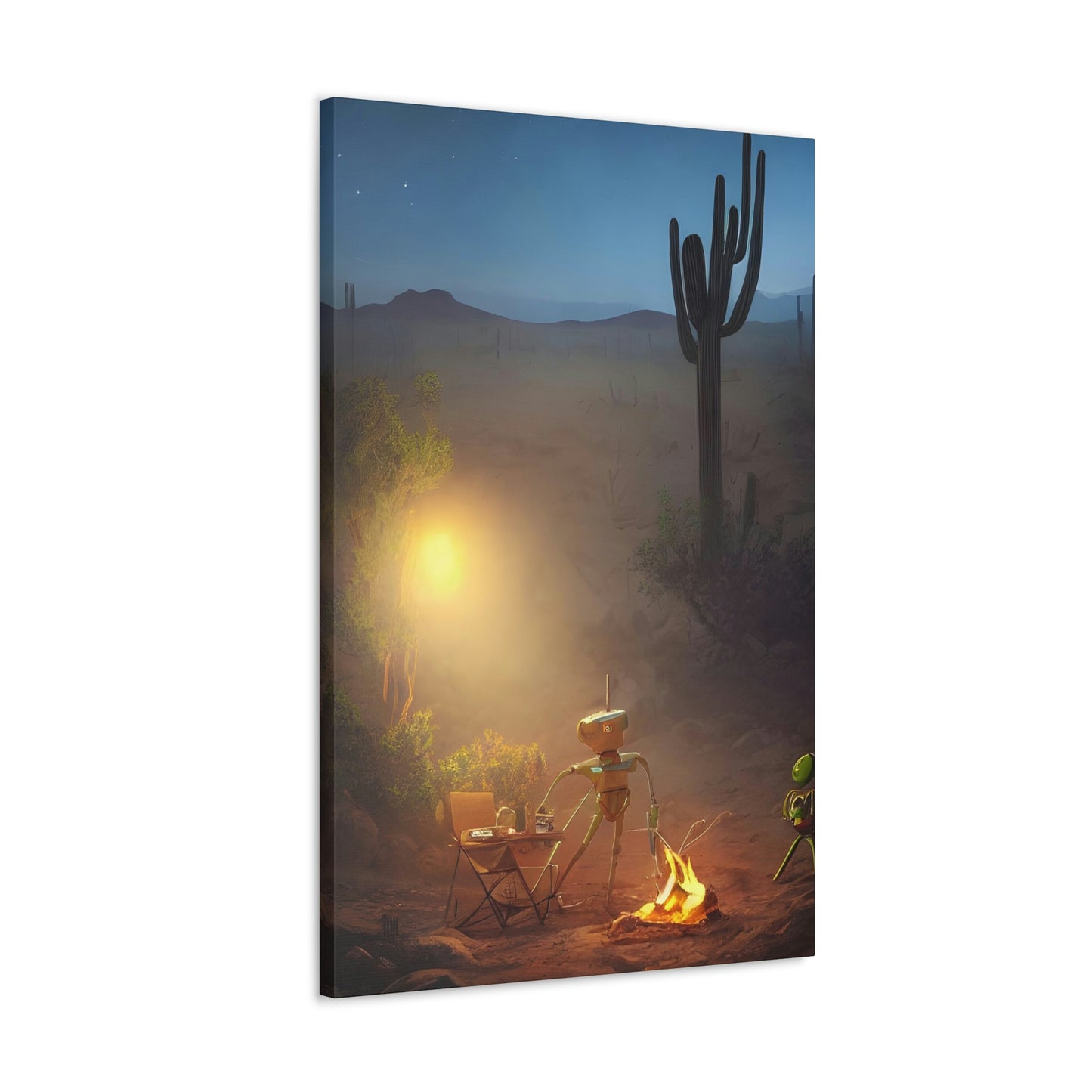 Automaton Camping #07 (Gallery Wrapped Canvas)