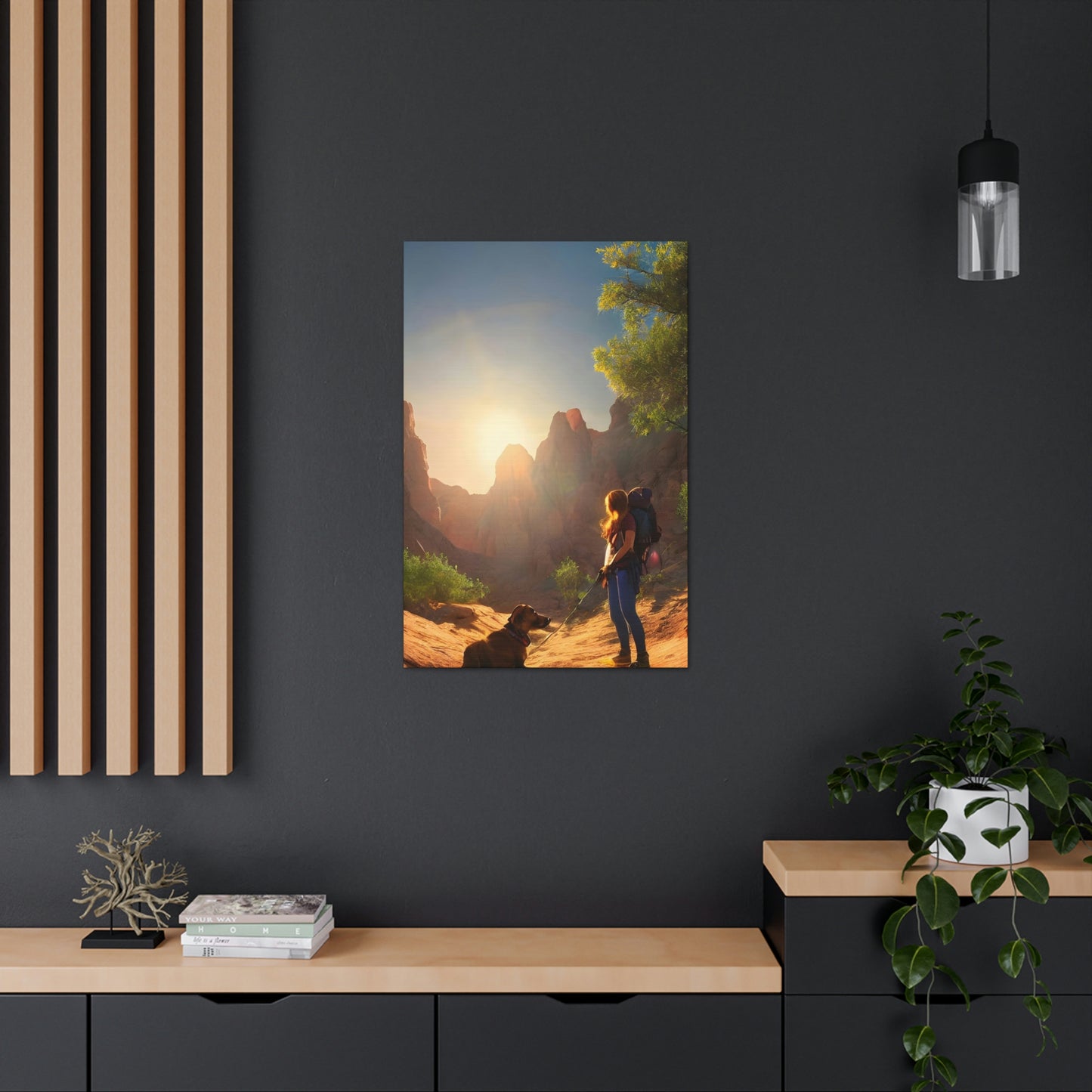 Everyone Outdoors - Hiking #09 (Gallery Wrapped Canvas)