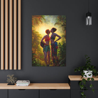 Everyone Outdoors - Hiking Affection #03 (Gallery Wrapped Canvas)