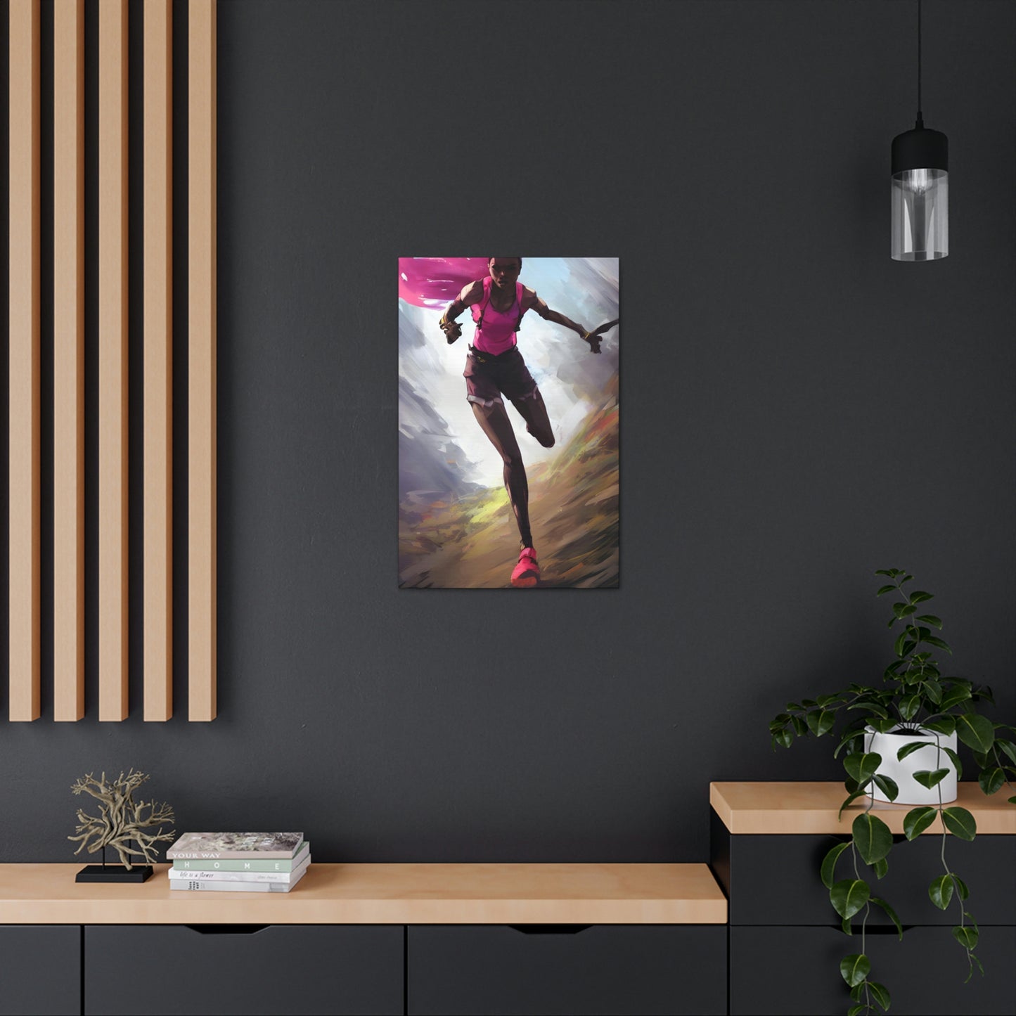 Everyone Outdoors - Running #03 (Gallery Wrapped Canvas)